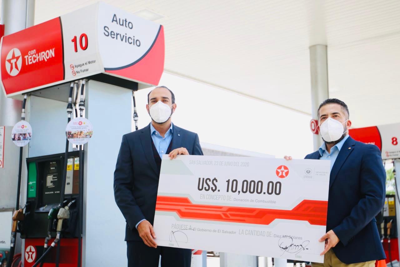 Texaco suma sus esfuerzos y dona 10,000 dólares en combustible como apoyo al MINSAL texaco-suma-sus-esfuerzos-y-dona-10000-dolares-en-combustible-como-apoyo-al-minsal
